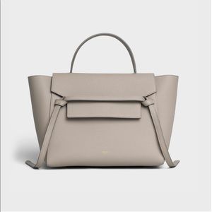 CELINE MINI BELT BAG IN GRAINED CALFSKIN
LIGHT TAUPE